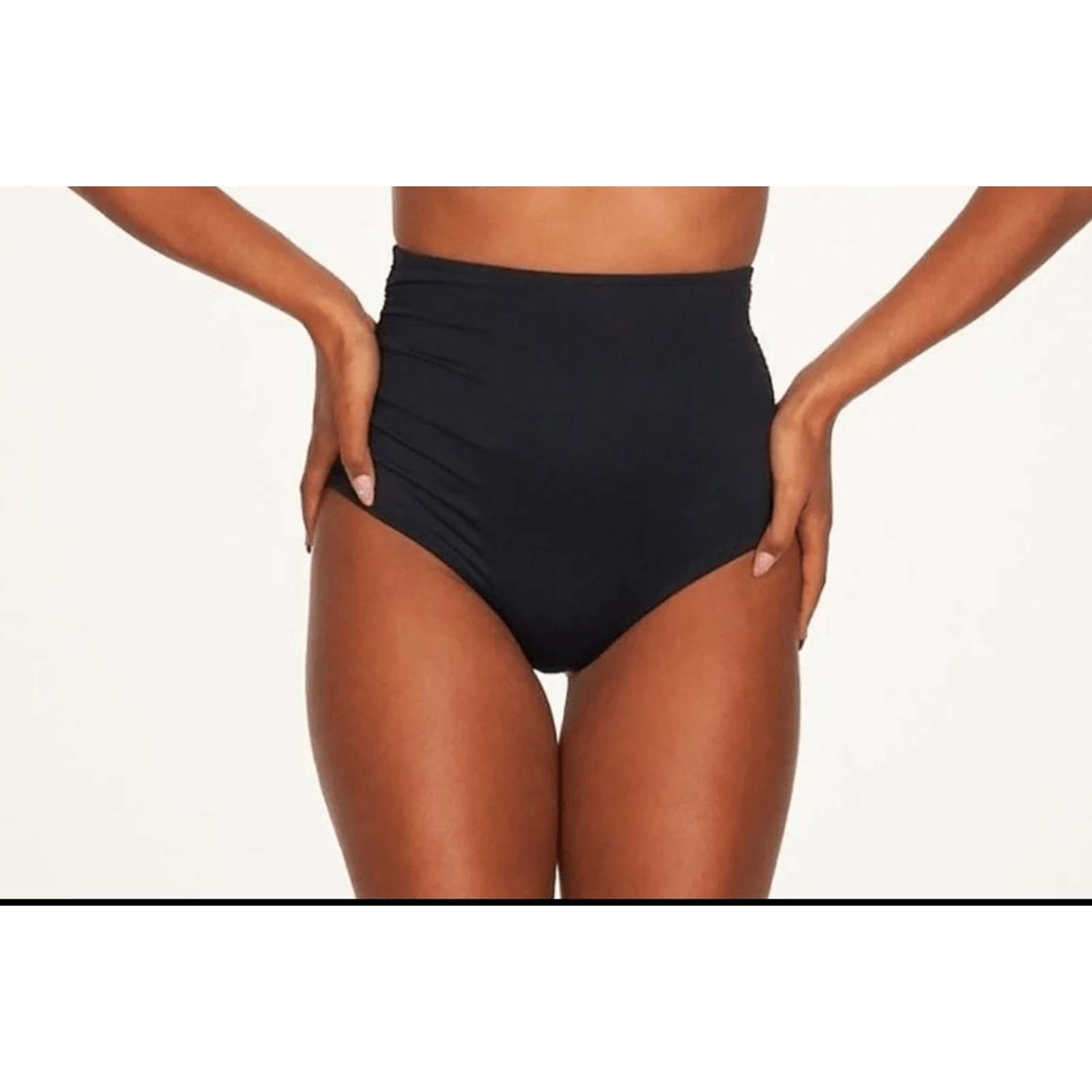 Brand New Fredericks Of Hollywood Womens 3x Black Lipari Bottoms Swimwear